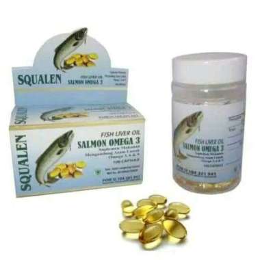 vitamin otak anak dan dewasa squalen salmon omega 3