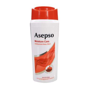 Asepso Antibacterial Body Wash Sabun Mandi Cair Moisture Care Botol 250ml