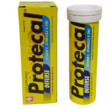 protecal defense vitamin c 1000 mg plus zinc