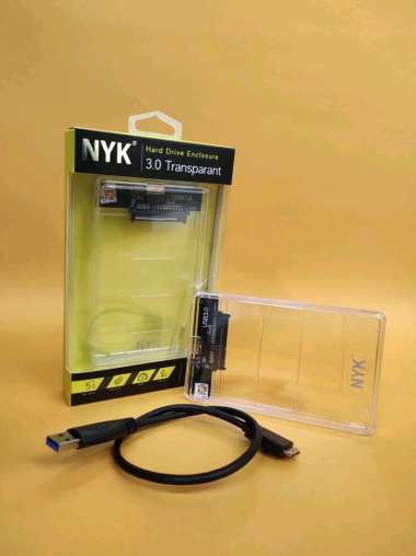 CASING HARDDISK EXTERNAL NYK HDD LAPTOP 2.5" USB 3.0 MURAH