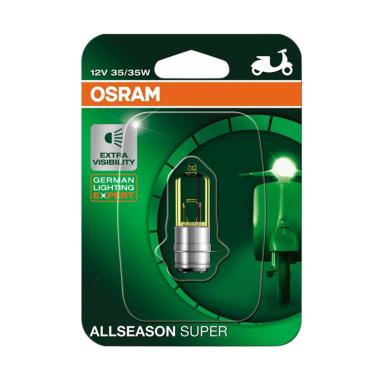 OSRAM 62337ALS All Season Super Bohlam Lampu Depan Motor for Yamaha Fino 115 2012-2013