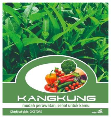 Bibit Benih Tanaman Kangkung Mudah Ditanam Tanah Atau Air (Hidroponik) dan Sehat Alami