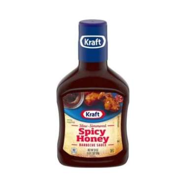 Kraft spicy bbq honey sauce 18oz