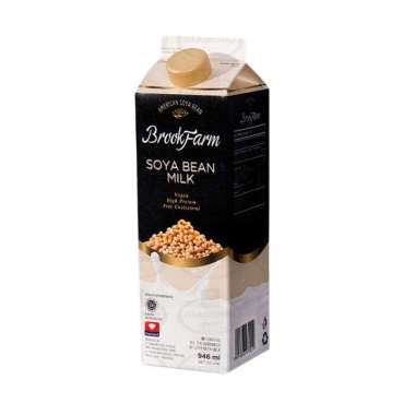 BROOKFARM SOYA MILK 946ML