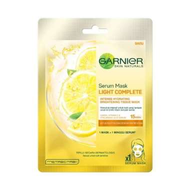 Garnier serum mask light complete