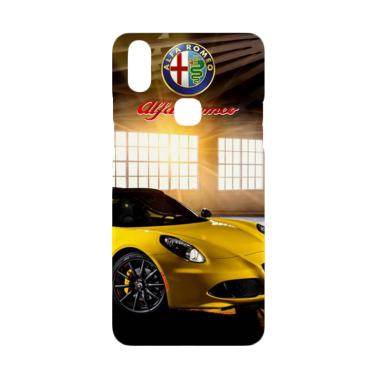 Cococase Yellow Alfa Romeo 4c spider W4931 Casing for Vivo V9