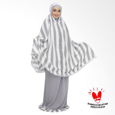 Dewani Fressia Salur Mukena - Abu