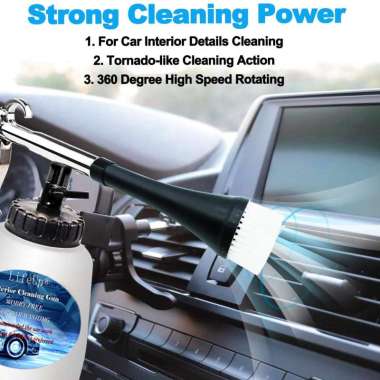 Alat Cuci Mobil dengan Semprotan - Semprotan Tornado Pencuci Mobil Dengan Botol Sabun - Semprotan Mo