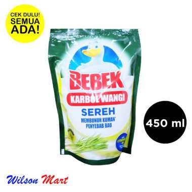 BEBEK KARBOL WANGI SEREH 450 ML REFILL