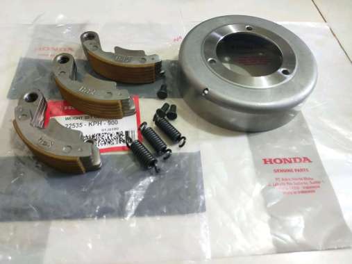 mangkok ganda KPH plus kampas ganda only KPH Supra x 125/kharisma