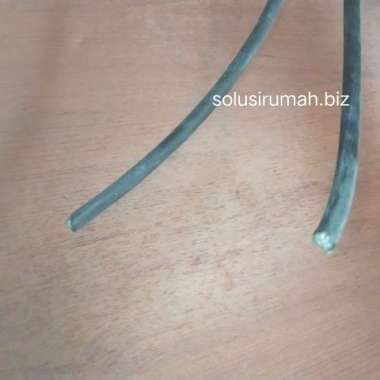 1m 1 meter m hitam kabel 2 x 16 mm tiang cable pln listrik cable luar