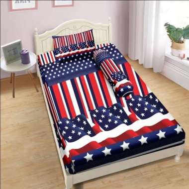 Sprei Lady Rose Single Ukuran 90x200 Star