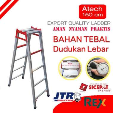 SKA Tangga Lipat Aluminium New Atech 1,5 meter