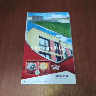 KATALOG CAT INDACO TOP SEAL HOT SEAL WARNA KARTU COLOR CARD COLOUR