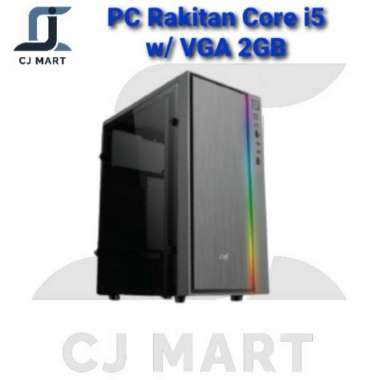 PC Rakitan Core i5 / RAM 8GB / SSD / HDD / VGA 2GB Hitam