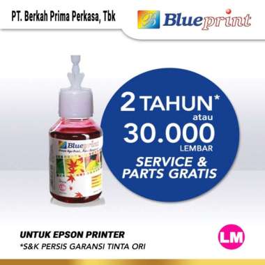 BLUEPRINT Tinta Epson 673 Refill For Printer Epson L800, L805 - 100ml Merah Muda