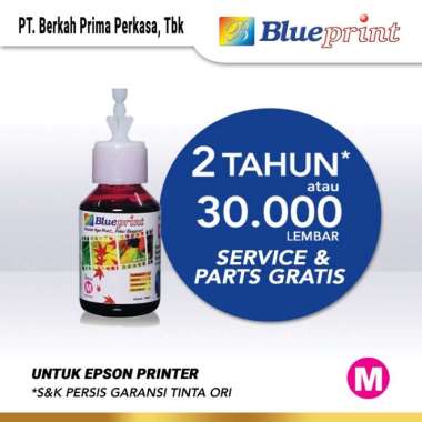 BLUEPRINT Tinta Epson 673 Refill For Printer Epson L800, L805 - 100ml Merah