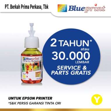 BLUEPRINT Tinta Epson 673 Refill For Printer Epson L800, L805 - 100ml Kuning
