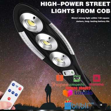 Lampu Jalan Tenaga Surya Lampu Solar Panel Sensor Gerak - 40 Watt