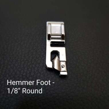 Hemmer Foot Sepatu Kelim Mesin Jahit Portable - Multi Fungsi 1/8" Round