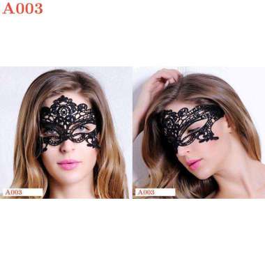 B009 - Bikini String Halterneck Coklat Transparan Crotchless