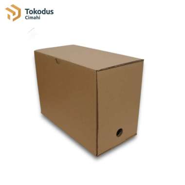 Kotak Box Arsip 37 x 19 x 27cm (Bisa Custom) - Tokodus Coklat