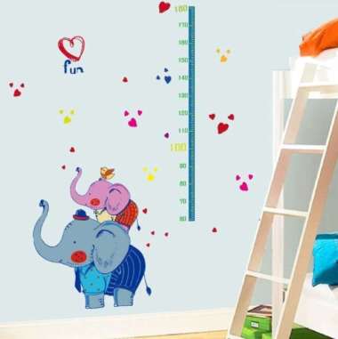 Meira Wall sticker dinding pengukur tinggi badan stiker dinding kamar anak