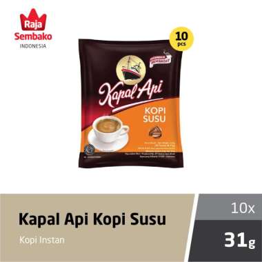 Promo Harga Kapal Api Kopi Susu per 10 sachet 31 gr - Blibli