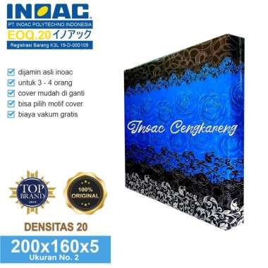 Kasur Busa Inoac EOQ D20 Semua Ukuran Tebal 5 cm / Kasur Busa Inoac Murah D 20 / Inoac Original 160