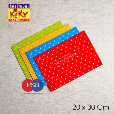 Buku Gambar Kiky A4 / Drawing Book