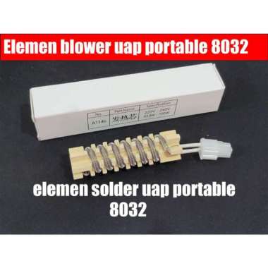 Sparepart Elemen Blower analog / Portable Solder Uap 8032 Original multiwarna