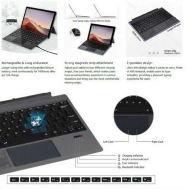 surface pro 3 keyboard backlit