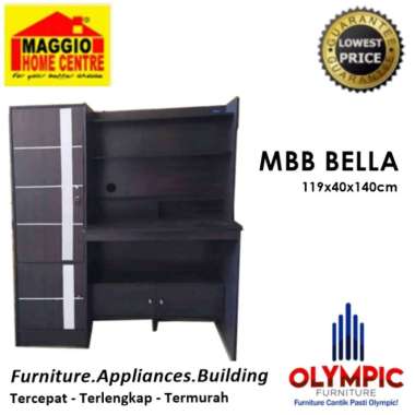 MEJA BELAJAR ANAK WARNA NETRAL - MEJA LAPTOP ANAK - MBB SERIES - OLYMPIC