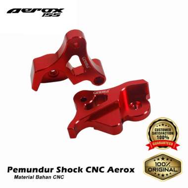 Pemundur Shock CNC Yamaha Aerox 155 RED
