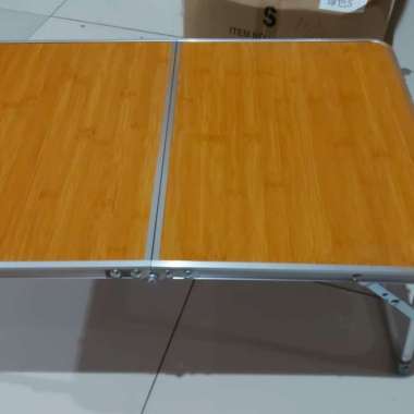 Meja Laptop Portable Aluminium - Meja Belajar - Meja Lipat Koper Multicolor