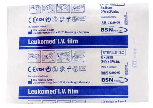 BSN Leukomed I.V Film - Plester Infus 6x8cm