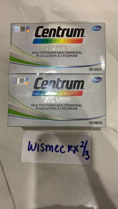 Centrum Silver Multivitamin - Harga Terbaru Oktober 2022 ...