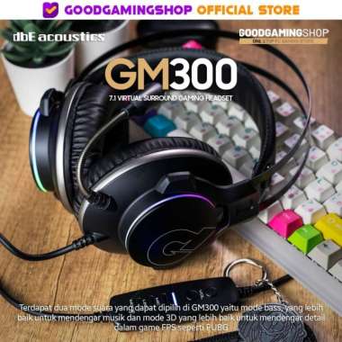 dbE GM300 7.1 Virtual Surround Gaming Headphone