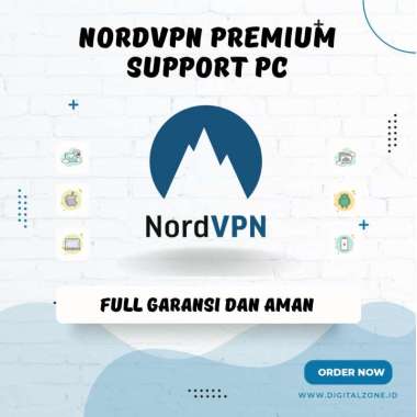 Nord VPN Premium - NVPN Full Garansi 1 Bulan