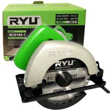 circular Saw mesin gergaji kayu listrik ryu Rcs185 promo