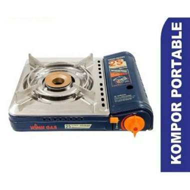 Kompor gas portable Win gas W2S - Biru