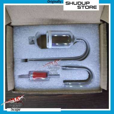 Aquascape Co2 Diffuser Glass / Kaca Paket 1 Set untuk Co2 DIY / Tabung Merah