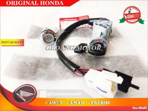 KUNCI KONTAK KEYSET SUPRA 100 SUPRA FIT LAMA ORI AHM KEV