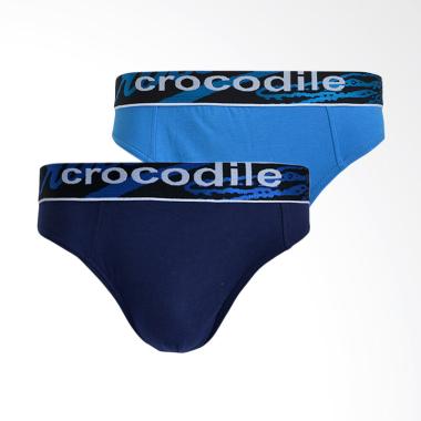 Crocodile Underwear Briefs Celana Dalam Pria - Multicolor [2 Pcs/ 521-279] L Multicolor
