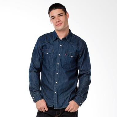 Levi's Classic Western Core Red Cas ...  - Biru [H2 1 66986-0020]