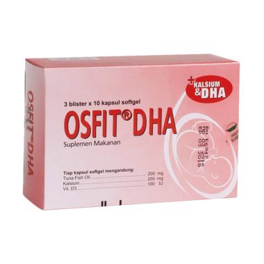 Kalbe Osfit DHA 30 Softgel Suplemen Makanan