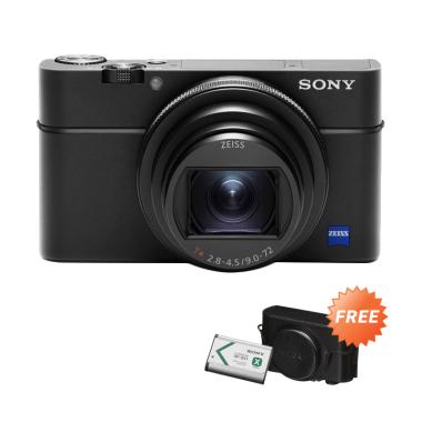 SONY Cyber-shot DSC-RX100 VI Digit ... ee Leather Case + Battery