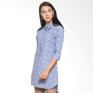Sophistix Women's Floral Print Shirt Dress Wanita