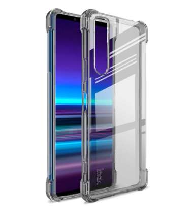 Imak Casing Shockproof Soft Case Sony Xperia 1 II / 5 II / 10 II Xperia 1 II Transparant Black