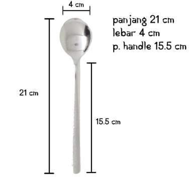 Bima Korean Spoon / Sendok Makan Korea Sendok Korea